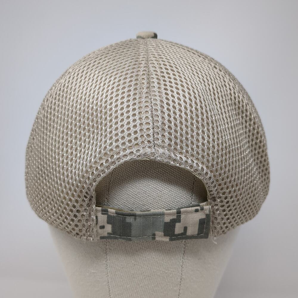 American Flag Patch Strapback Hat Multicolor One … - image 6